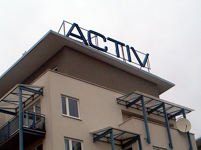 Litery przestrzenne ACTIV - Kraków